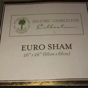 Euro Sham Gray - Historic Charleston Collection